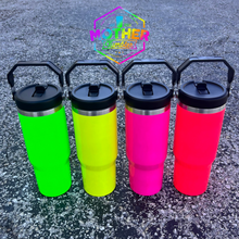 Load image into Gallery viewer, 30oz Neon Sipper- Bundle