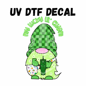 #183 - Lucky Lil’ Charm - UV DTF 4in Decal