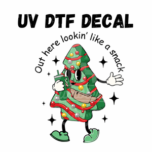 #150- Green Cake - UV DTF 4in Decal