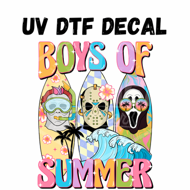 #235- Boys of Summer - UV DTF 4in Decal