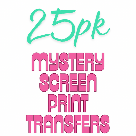 25pk Mystery Screen Print Bundle