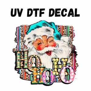 #105- Ho Ho Ho- UV DTF 4in Decal