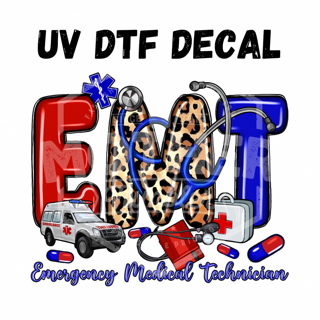#118- EMT- UV DTF 4in Decal