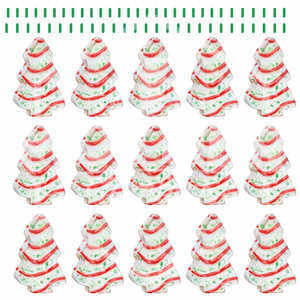#140- Christmas Cakes #2- UV DTF Scatter Sheet