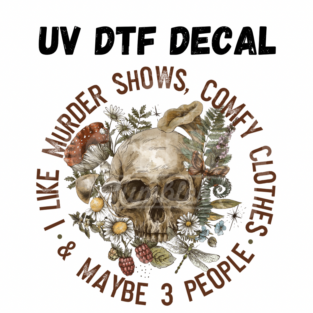 #080 - Comfy Clothes - UV DTF 4in Decal