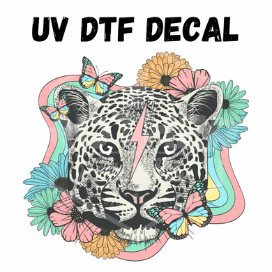 16oz UV DTF cup Wrap- Retro Leopard MAMA – BossyBootsDesigns
