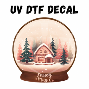 #086 - Snowglobe - UV DTF 4in Decal