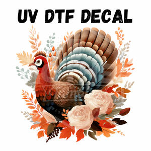 #074 - Turkey - UV DTF 4in Decal