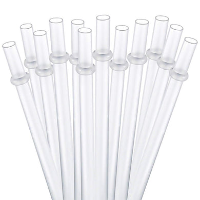 Pack of 25 Clear Straws- 6.25in