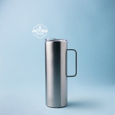 Tumbler - Large Stainless Happy Handle