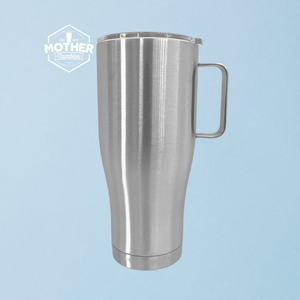 34oz Modern Curve Stainless Steel Tumbler with Handle