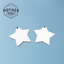 Load image into Gallery viewer, Christmas Star Wood Ornament - Mother Tumbler