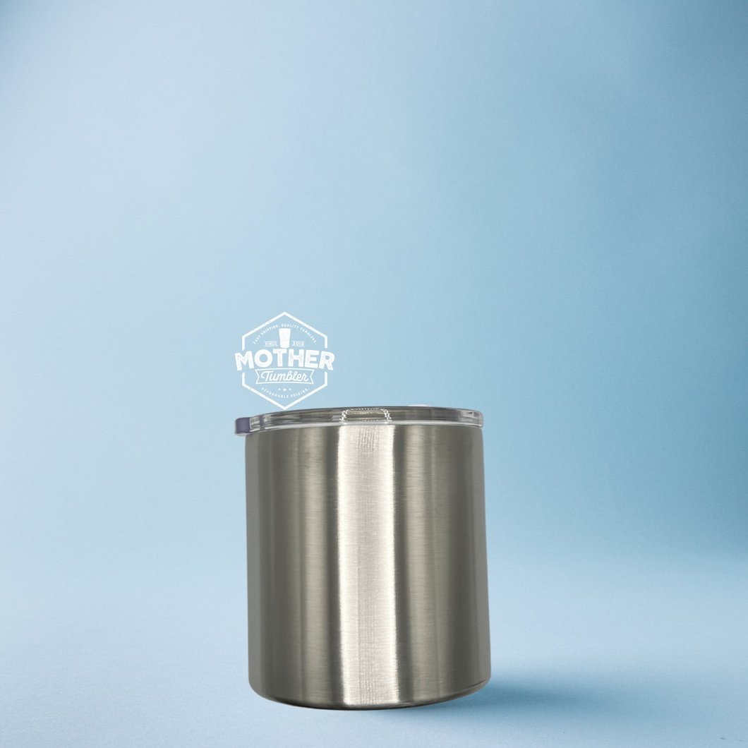 Whiskey Bent 12oz Stainless Steel Lowball Tumbler - Mother Tumbler
